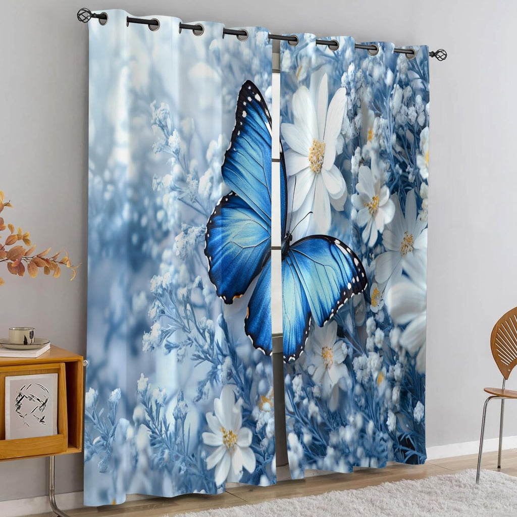 Retro Pipe Industrial Blackout Curtains