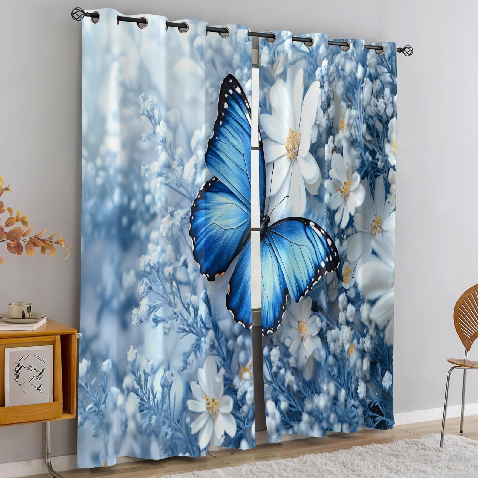 Retro Pipe Industrial Blackout Curtains