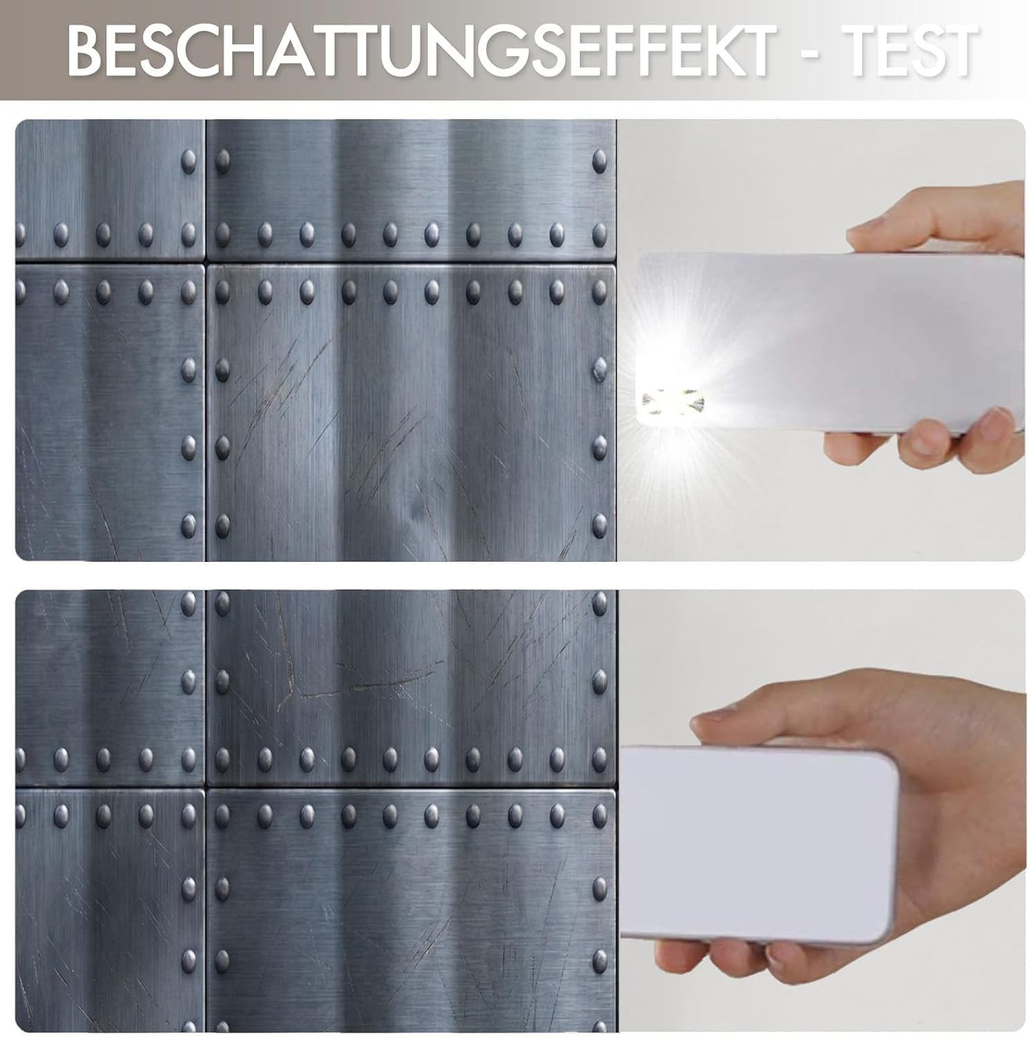 Silver Metal Texture Blackout Curtains