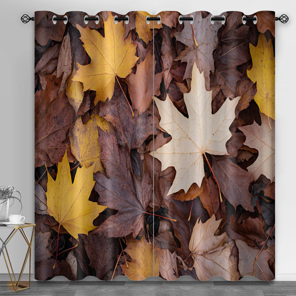 Metal Door Print Blackout Curtain, Rusty Thermal Insulated Grommets Curtains, Retro Industrial 2 Panels Window Curtains for Bedroom Living Room Home Decor, 31.5 x 63 Inch, 2 Panels