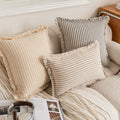 Hand Stitched Square Decor Pillow