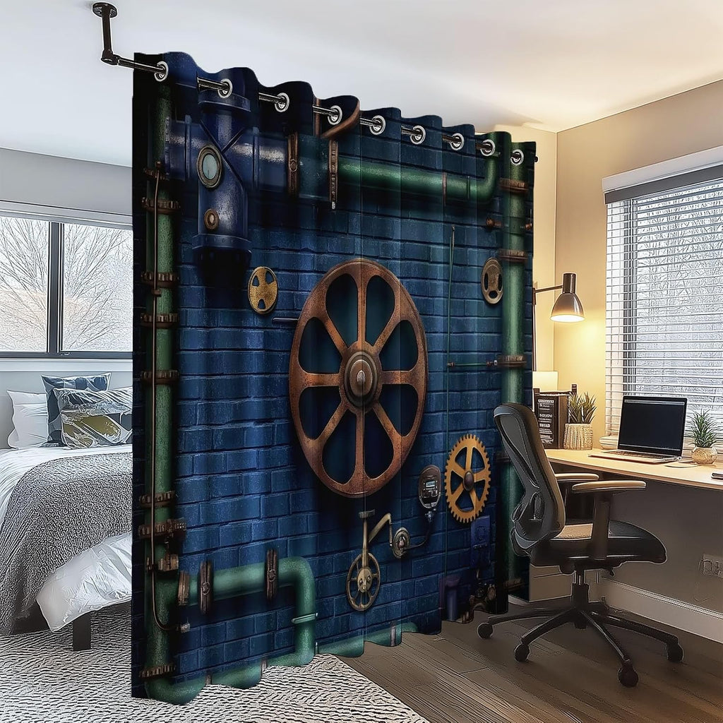 Green Gear Pipeline Blackout Curtains
